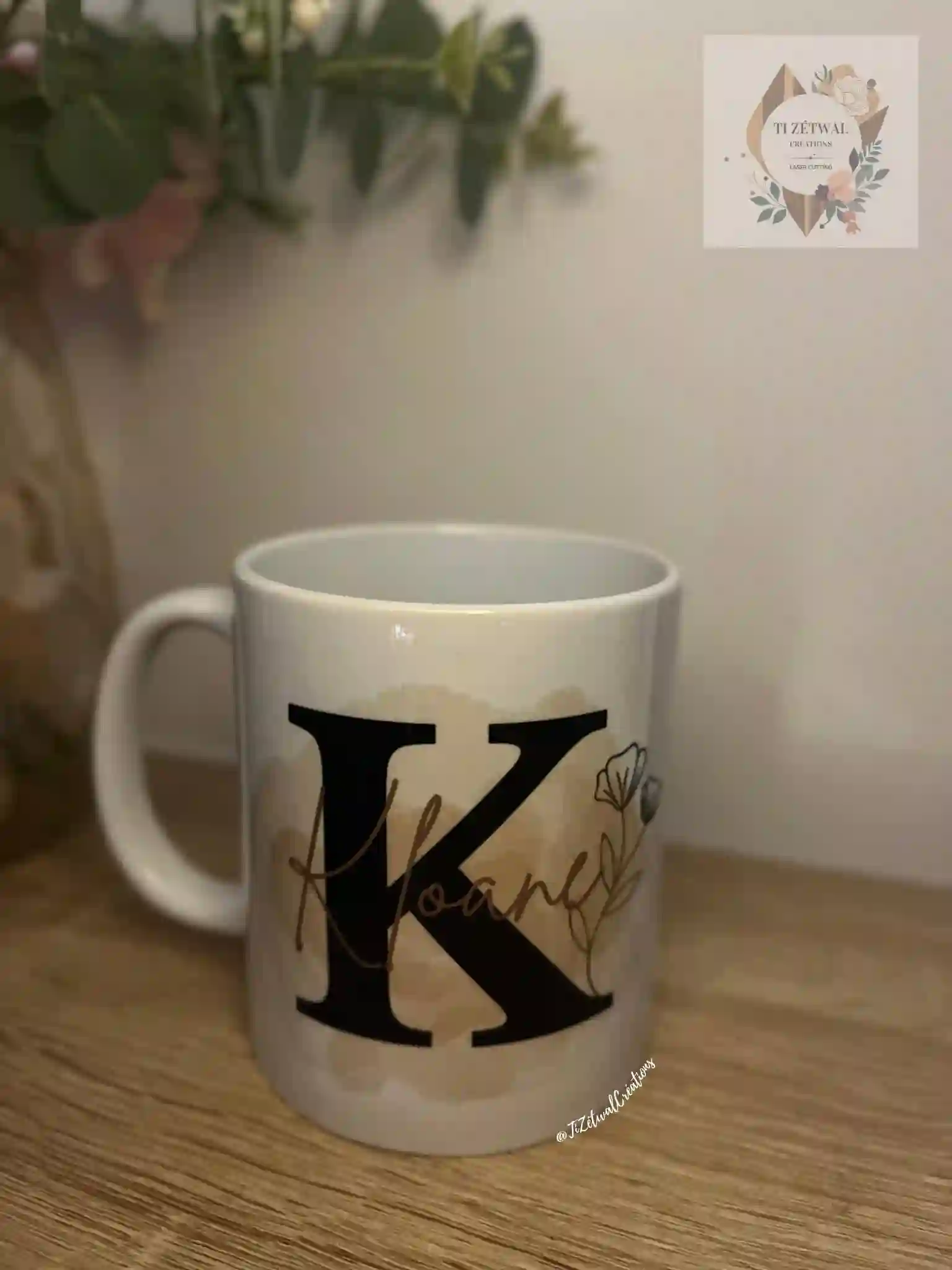 Mug blanc personnalisé