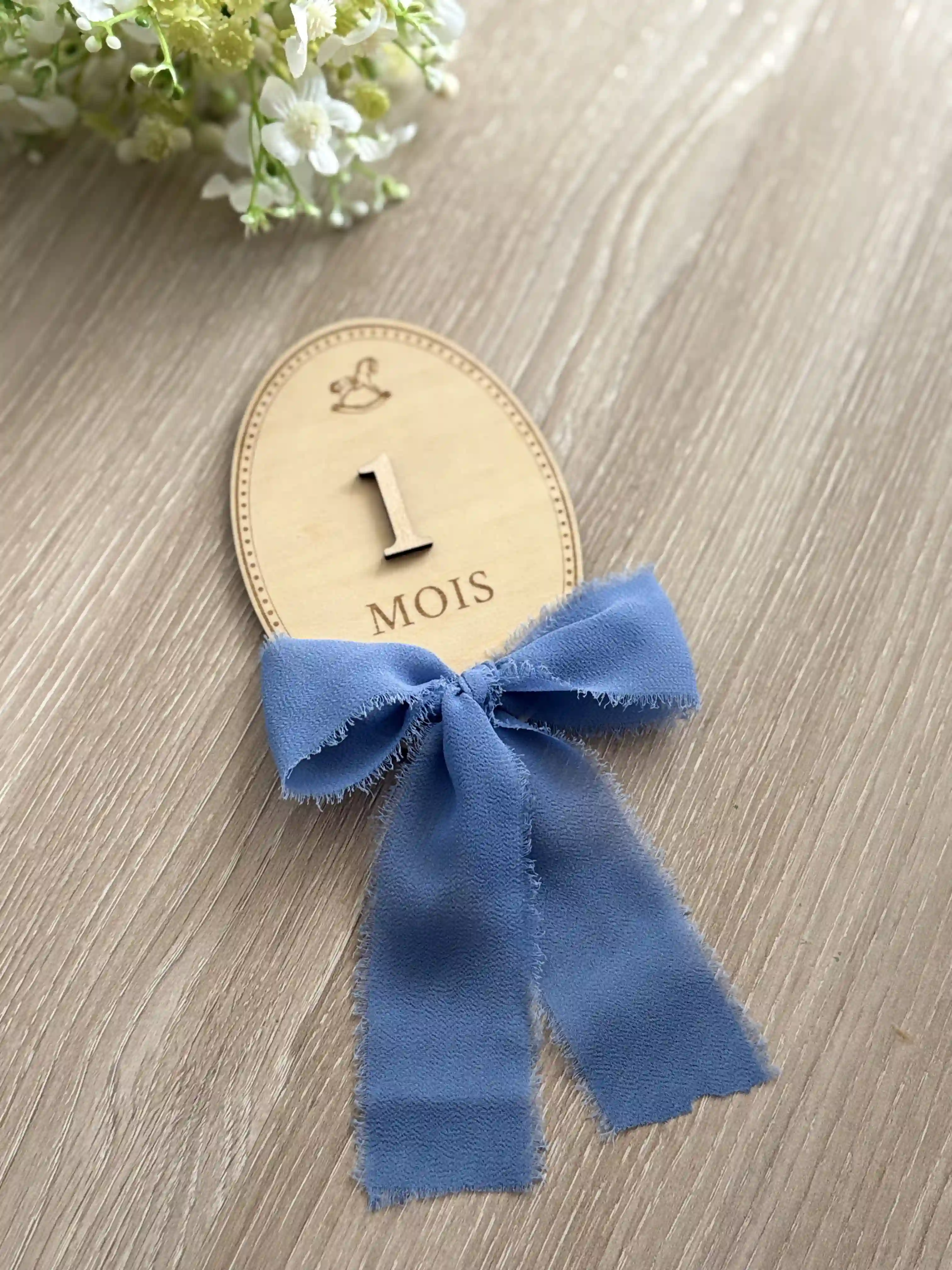 Cartes étapes personnalisées - Les 12 premiers mois de bébé
